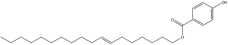 4-Hydroxybenzoic acid 7-octadecenyl ester Struktur