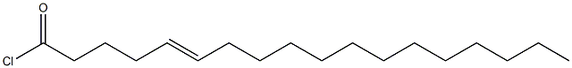 5-Octadecenoic acid chloride Struktur