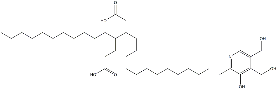 Pyridoxine-3,4'-dipentadecanoate Struktur