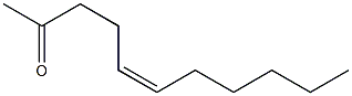 (Z)-5-Undecen-2-one Struktur