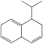 1,2,4a,7-Tetrahydro-1-isopropylnaphthalene Struktur