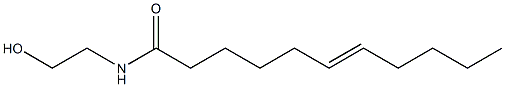 N-(2-Hydroxyethyl)-6-undecenamide Struktur