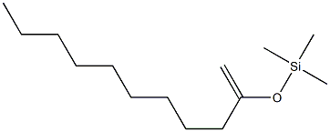 2-(Trimethylsiloxy)-1-undecene Struktur