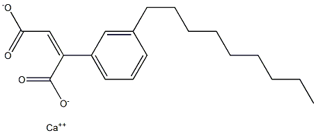 2-(3-Nonylphenyl)maleic acid calcium salt Struktur