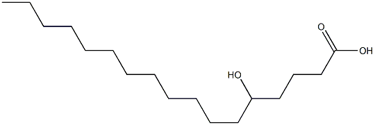 5-Hydroxyheptadecanoic acid Struktur