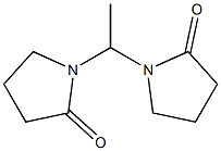 1,1-Dipyrrolidonylethane Struktur