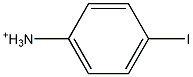 4-Iodoanilinium Struktur