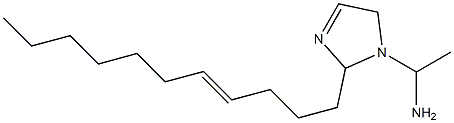 1-(1-Aminoethyl)-2-(4-undecenyl)-3-imidazoline Struktur