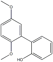 2-(2,5-Dimethoxyphenyl)phenol Struktur