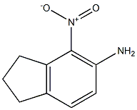 5-Amino-4-nitroindane Struktur