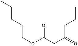 3-Oxohexanoic acid pentyl ester Struktur