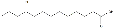 10-Hydroxytridecanoic acid Struktur