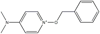 4-(Dimethylamino)-1-(benzyloxy)pyridinium Struktur