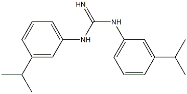 1,3-Bis(3-isopropylphenyl)guanidine Struktur