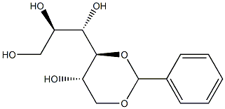 4-O,6-O-Benzylidene-L-glucitol Struktur