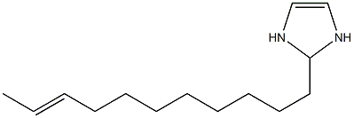 2-(9-Undecenyl)-4-imidazoline Struktur