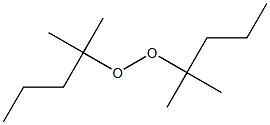 Bis(1,1-dimethylbutyl) peroxide Struktur