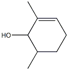 2,6-Dimethyl-2-cyclohexen-1-ol Struktur