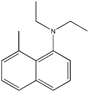 N,N-Diethyl-8-methylnaphthalen-1-amine Struktur