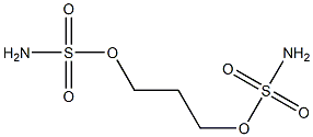 Disulfamic acid trimethylene ester Struktur