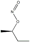 (-)-Nitrous acid (R)-sec-butyl ester Struktur