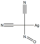 (Dicyanonitrosomethyl)silver(I) Struktur