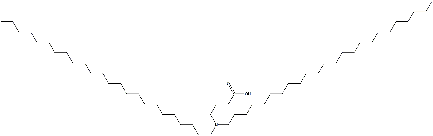 4-(Ditetracosylamino)butyric acid Struktur