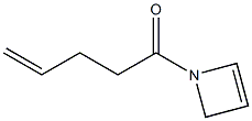 1-(4-Pentenoyl)-2-azetine Struktur