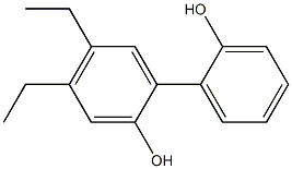 4,5-Diethyl-1,1'-biphenyl-2,2'-diol Struktur