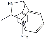 3-Amino-5-methyl-10,11-dihydro-5H-dibenzo[a,d]cyclohepten-5,10-imine Struktur