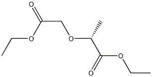 (+)-2-Methyl[(R)-oxydiacetic acid diethyl] ester Struktur