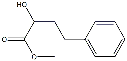 2-Hydroxy-4-phenylbutyric acid methyl ester Struktur