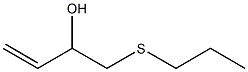 4-Propylthio-1-buten-3-ol Struktur