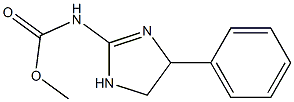 2-Methoxycarbonylamino-4-phenyl-2-imidazoline Struktur