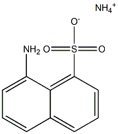 8-Amino-1-naphthalenesulfonic acid ammonium salt Struktur