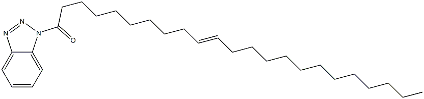 1-(1-Oxo-10-tricosenyl)-1H-benzotriazole Struktur