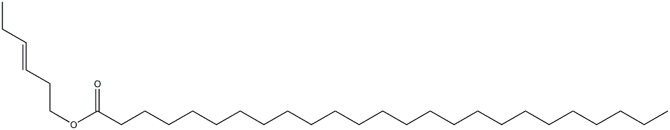 Pentacosanoic acid 3-hexenyl ester Struktur