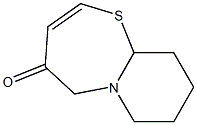 8,9,10,10a-Tetrahydro-7H-pyrido[2,1-b][1,3]thiazepin-4(5H)-one Struktur