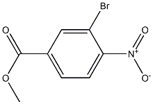 4-Nitro-3-bromobenzoic acid methyl ester Struktur