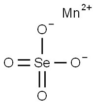 Selenic acid manganese(II) salt Struktur