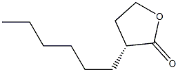 (R)-3-Hexyldihydrofuran-2(3H)-one Struktur