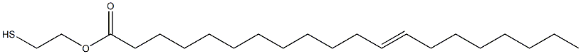 12-Icosenoic acid 2-mercaptoethyl ester Struktur