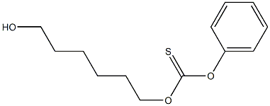 6-[(Phenoxythiocarbonyl)oxy]hexan-1-ol Struktur