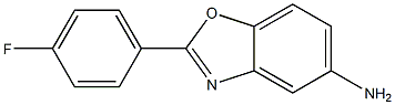 5-Amino-2-(4-fluorophenyl)benzoxazole Struktur