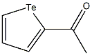 2-Acetyltellurophene Struktur