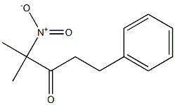 5-Phenyl-2-nitro-2-methyl-3-pentanone Struktur