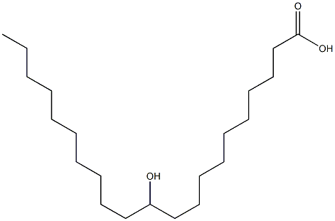 11-Hydroxyhenicosanoic acid Struktur