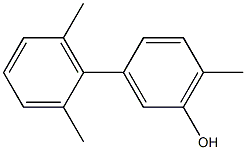 6-Methyl-3-(2,6-dimethylphenyl)phenol Struktur