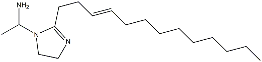 1-(1-Aminoethyl)-2-(3-tridecenyl)-2-imidazoline Struktur