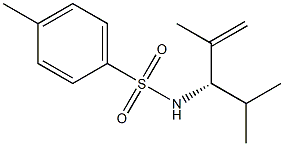 N-[(S)-1-Isopropenyl-2-methylpropyl]-4-methylbenzenesulfonamide Struktur